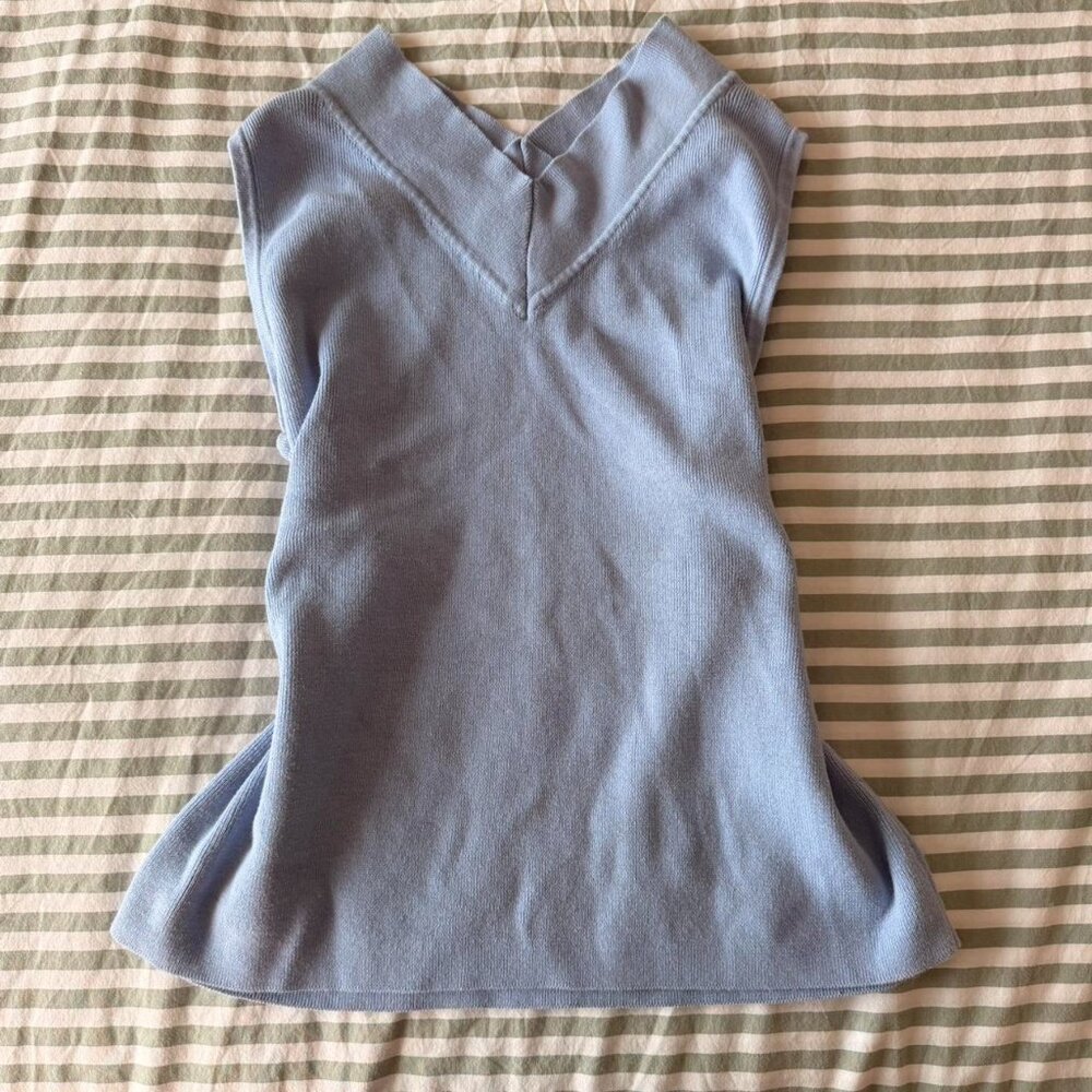 100 Cotton V Neck Tank Ab 2 E